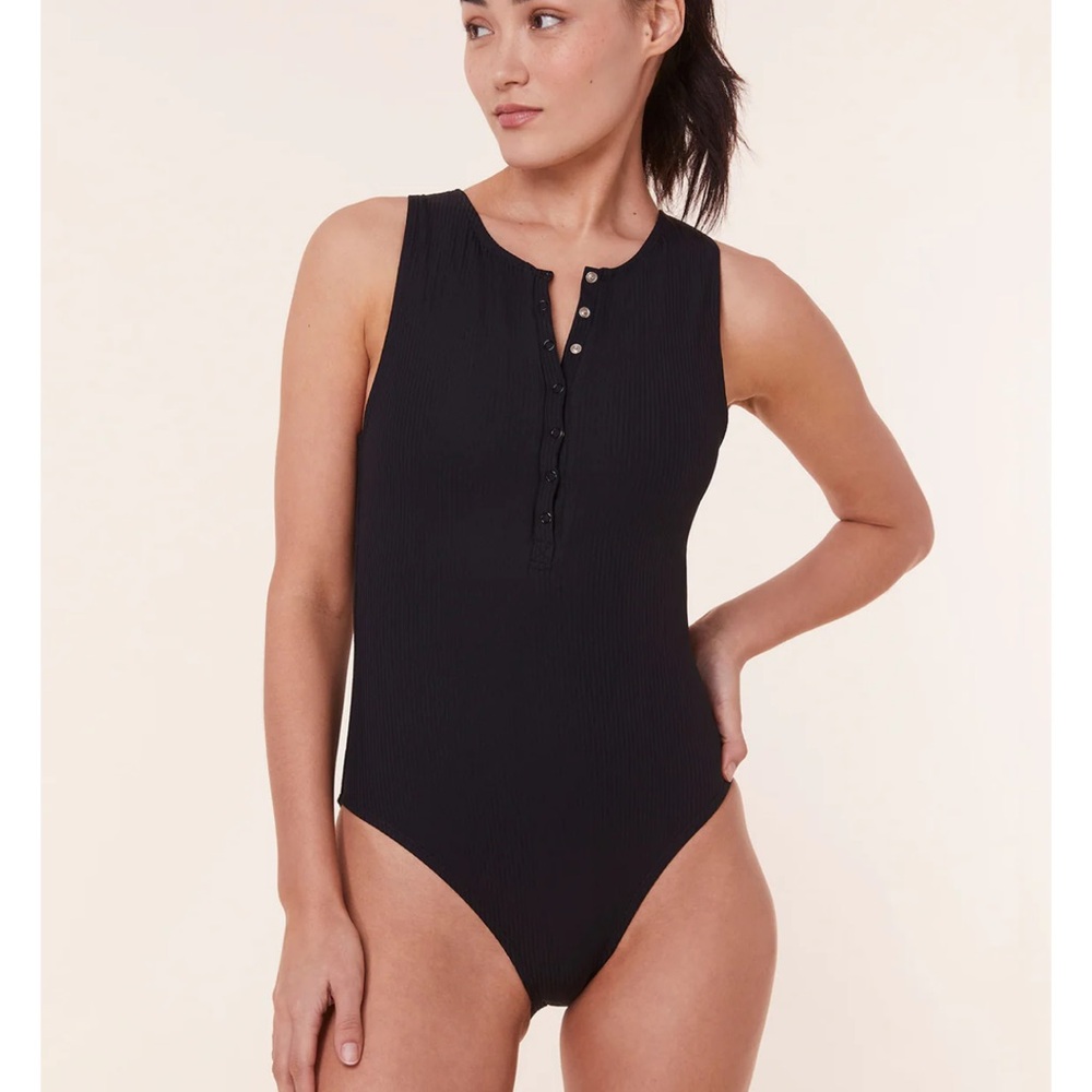 Andie Black One Piece Swimsuit